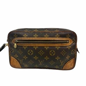 Louis Vuitton Monogram Marly Dragonne Clutch Bag
